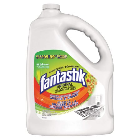 Fantastik All-Purpose Disinfectant Cleaner, Industrial Size Refill, 3.8-L