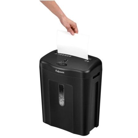 Fellowes Cross-Cut 11-Sheet Paper Shredder, Black