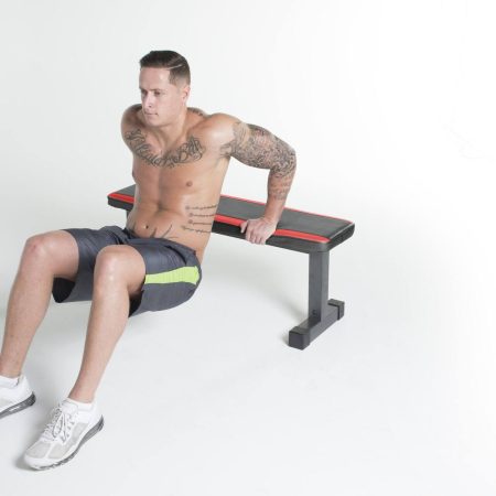 Cap Barbell  Flat Utility Bench for Weight Training