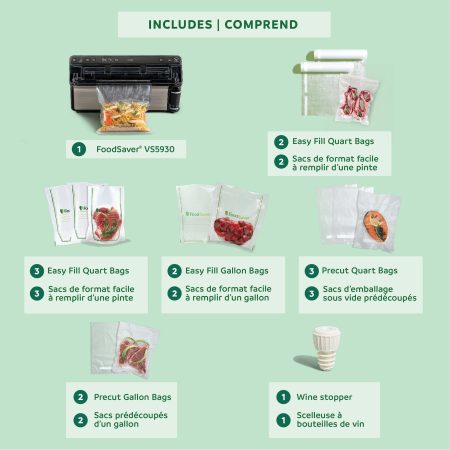 FoodSaver® Elite All-in-One Liquid Vacuum Sealer & Food Preservation System