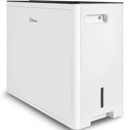 For Living 35 Pint 2-Speed Dehumidifier, White