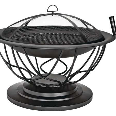 For Living Savona Round Wood Burning Outdoor Fire Bowl/Fire Pit,  29.5 x 20-in