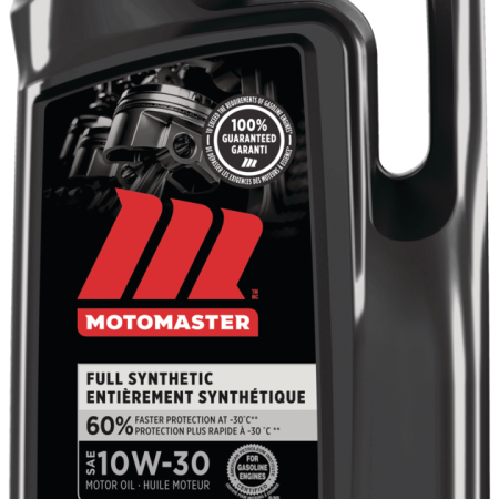 MotoMaster 10W30 Synthetic Engine/Motor Oil, 5-L