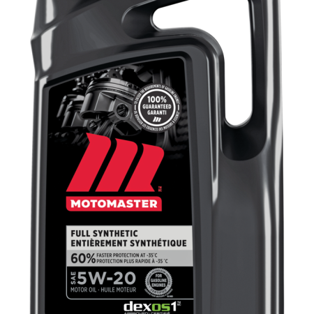 MotoMaster 5W20 Synthetic Engine/Motor Oil, 5-L