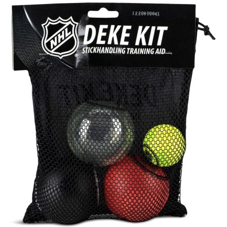 Franklin NHL Deke/Dangle Hockey Training Balls Kit, 4-pk