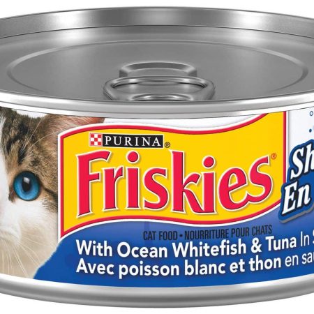 Purina Friskies® Ocean Whitefish & Tuna Wet Cat Food, 156 g