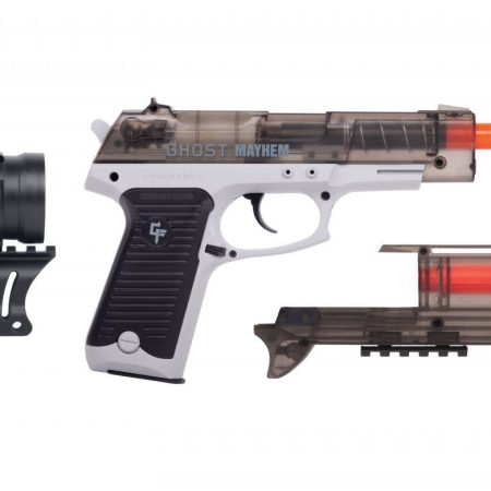 Crosman® Ghost Mayhem Spring Powered Airsoft Pistol with 6mm Caliber, 240 FPS