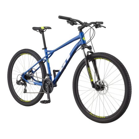 GT Agressor Sport 27.5" Mountain Bike, 21 Speed, Aluminum Frame, Mechanical Disc Brakes, Hardtail