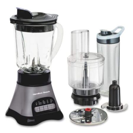 Hamilton Beach 3-in-1 Multi Function Kitchen System, Blender & Food Processor Combo