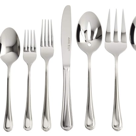 Henckels Alcea 53pc Stainless Steel Flatware Set, Serves 10