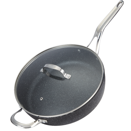 Heritage The Rock Jumbo Cooker, Non-Stick, PFOA-Free, Oven & Dishwasher Safe, 30cm