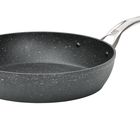 Heritage The Rock Frying Pan Non-stick, Dishwasher & Oven Safe, Black, 26cm