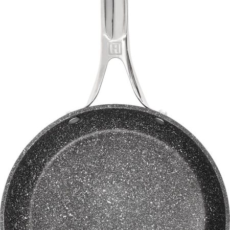 Heritage The Rock Frying Pan Non-stick, Dishwasher & Oven Safe, Black, 20cm