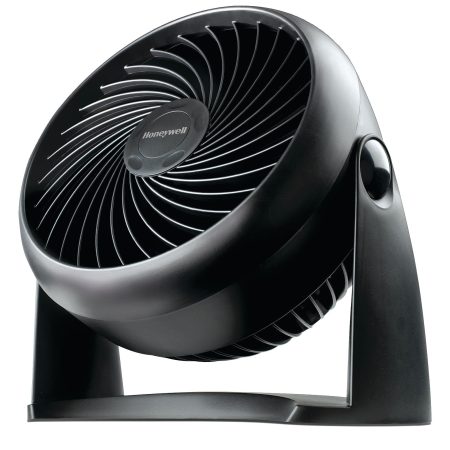 Honeywell TurboForce®Tilt-Head Portable Air Circulator Table/Desk Fan, 3-Speed, Black, 7-in