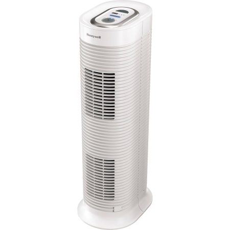 Honeywell HPA164C True HEPA Tower Air Purifier, Removes Allergens & Odours, White, Medium-Large Room