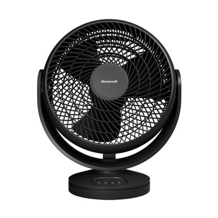 Honeywell TurboForce Oscillating Digital Portable Floor Fan, 3-Speed, Black