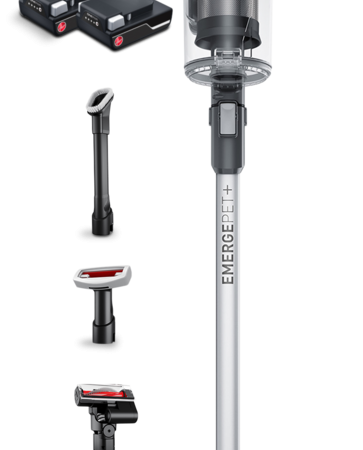 Hoover ONEPWR® Emerge Pet+ Cordless Stick Vacuum with All-Terrain™ Dual Brush Roll and 2 Batteries