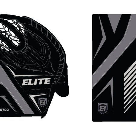 Elite Hockey Vasilevskiy PRO-X700 Street Hockey Goalie Glove/Blocker Set, Intermediate, Left