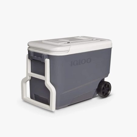 Igloo Wheeled Electric Cooler, with Handle, 33-L, Grey