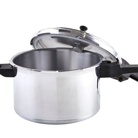 Imusa Stovetop Pressure Cooker, Aluminum, 7-qt