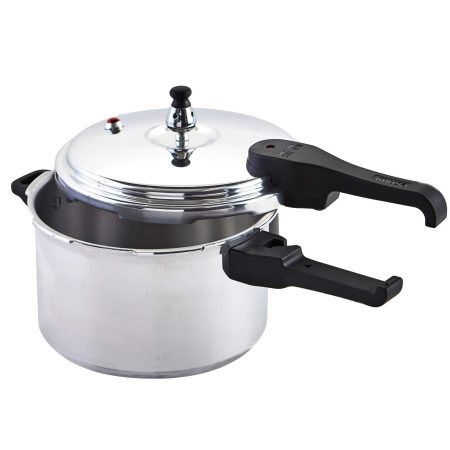 Imusa Stovetop Pressure Cooker, Aluminum, 7-qt