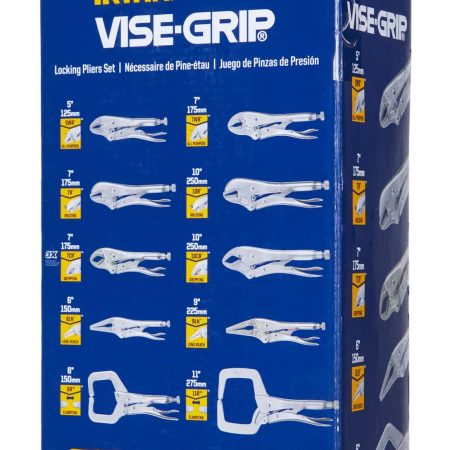 IRWIN 1078KB Vise-Grip Locking Pliers Set, 10-pc