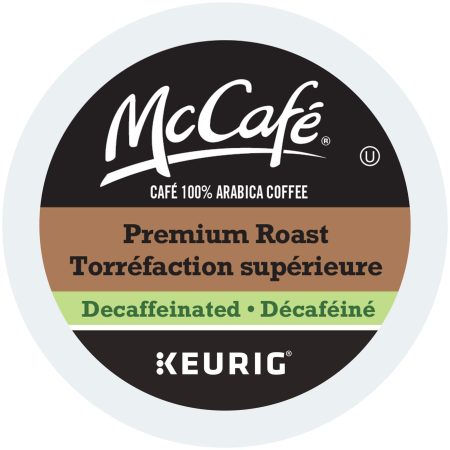 McCafé Premium Medium Dark Roast, Decaf, K-Cup Coffee Pods, 323-g, 30-pk