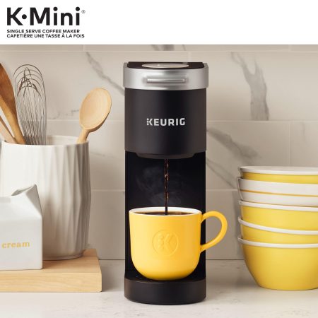 Keurig® K-Mini® Single Serve Coffee Maker, Travel Mug Friendly, Black, 2-Cup