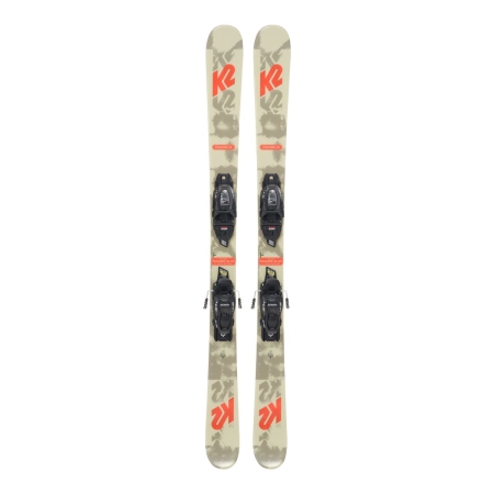 K2 Kids' Kit Poacher JR 7.0 FDT Freestyle Skis 2024