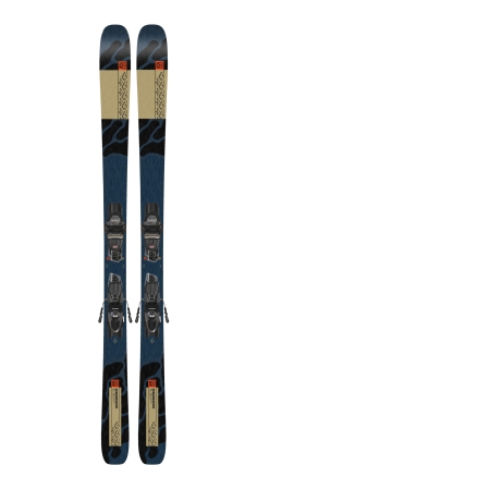 K2 Mindbender 90C Men's Skis 2024 with Quikclik Bindings