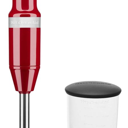 KitchenAid® Variable Speed Corded Hand Blender w/ Blending Jar, Empire Red