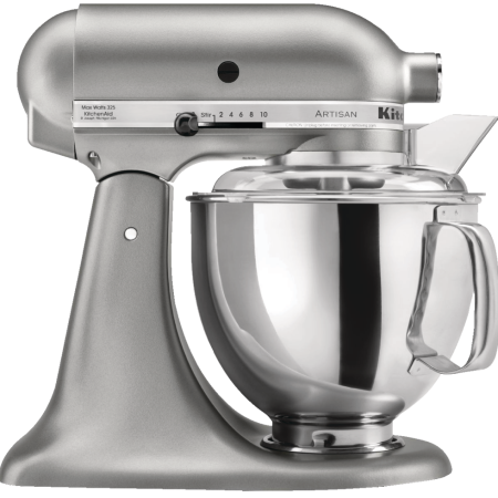 KitchenAid® Artisan® Series 5-Quart Tilt-Head Stand Mixer, Contour Silver