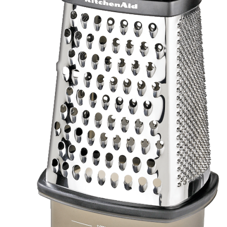 KitchenAid Stainless Steel Boxed Grater with Bottom Container