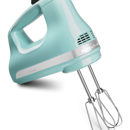 KitchenAid® Ultra Power™ 5-Speeds Hand Mixer w/ Turbo Beater Aqua Sky