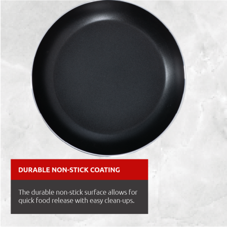 Lagostina Ticino Frying Pan Non-Stick, Dishwasher & Oven Safe, Black, 34-cm