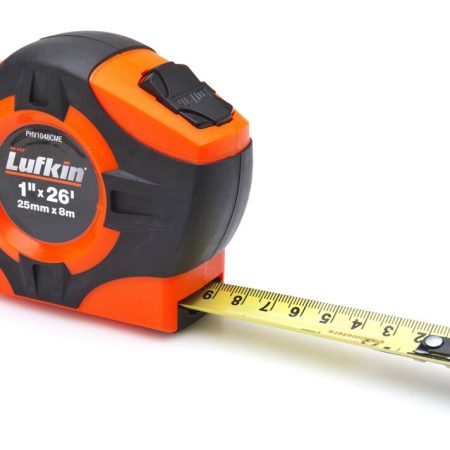 Lufkin PHV1048CMEN Crescent Tape Measure, 1-in x 26-ft