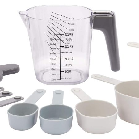 MASTER Chef Plastic Stackable Measuring Cup Set, 10-pc