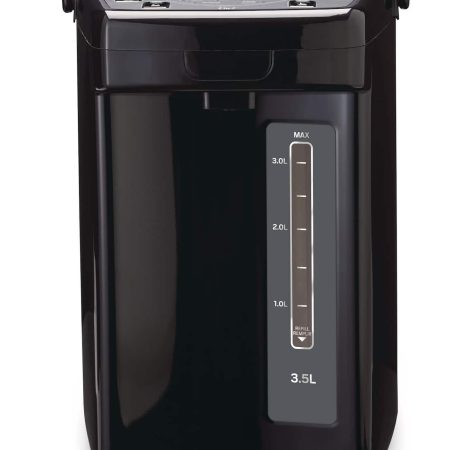 MASTER Chef Electric Hot Water Boiler, Warmer & Dispenser with Handle, Black, 3.5-L