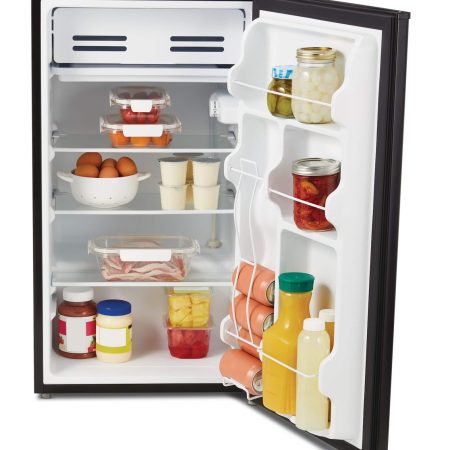 MASTER Chef Energy Star Compact Mini Bar Refrigerator, 3.3 Cu-Ft, Black