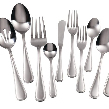 MASTER Chef 45pc Stainless Steel Flatware Set, Serves 8