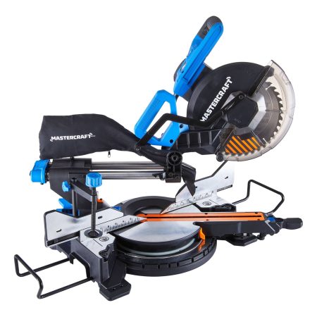 Mastercraft Dual Bevel Sliding Mitre Saw, 10-in