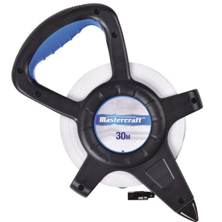 Mastercraft Fibreglass Tape Measure, 100-ft