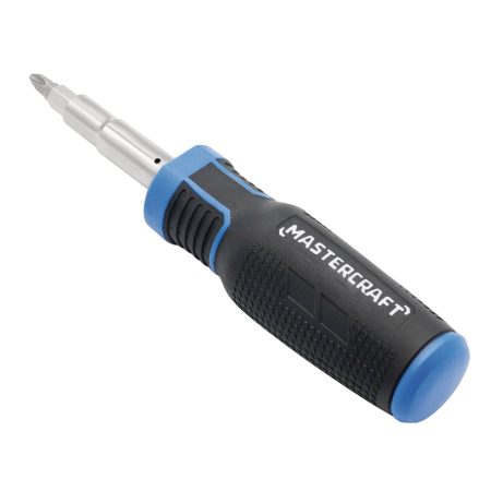 Mastercraft 11-in-1 Muti-Bit Screwdriver and Nut Driver Set, Quick Bit Change