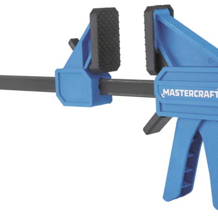 Mastercraft 12-in 300-lb Trigger Bar Clamp with 3.3-in Throat, One Handed