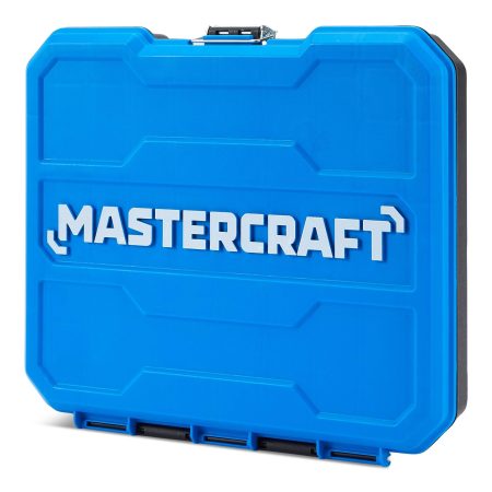 Mastercraft Titanium Drill Bit Set for Wood, Metal, Plastic, 230-pc