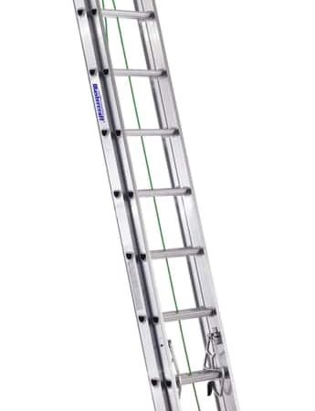 Mastercraft Grade 2 Aluminum Extension Ladder, 225-lb, 24-ft