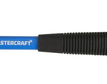 Mastercraft 4-in-1 Multi-Head Mallet, Non-Marring, Fibreglass Handle, Steel Head, 20-oz