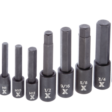 MAXIMUM Hex Impact Bit Socket Set, 14-pc, SAE/Metric