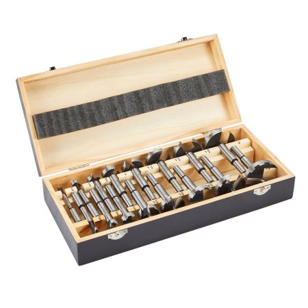 MAXIMUM Forstner Accessory Drill Bit Set, 16-pc