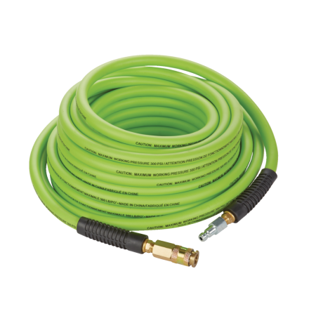 MAXIMUM Lightweight Rubber & PVC Air Hose, 3/8-in x 50-ft